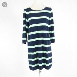 Jcrew cotton striped dress
